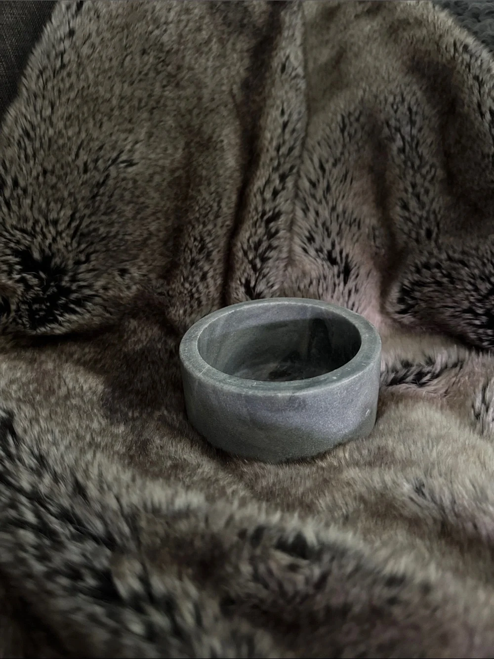 Gray Marble Wine Coaster